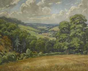Devon Scene, Near Widdecombe Moor, c.1949