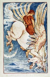 Bellerophon on Pegasus