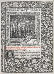 Chapter I. Of those three who came to Hallblithe to the house of the Raven