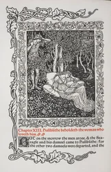 Chapter XIII. Hallblithe Beholdeth the Woman Who Loveth Him.