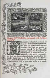 Chapter XIV. Hallblithe Has Speech with the King Again. Figure of a Man Sleeping Under a Tree.