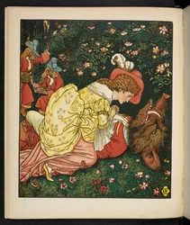 Illustration for Beauty and the Beast