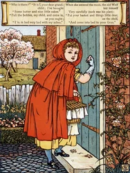 Little Red Riding Hood, by John Lane, Walter Crane