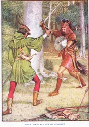 Robin Hood and Guy of Gisborne