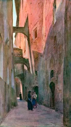 A Street in Siena