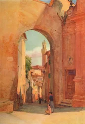 Arco Di S. Giuseppe, Siena, c1900-1913