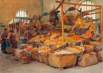 Fruit Stall, Mentone Market