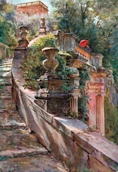 La Scallea Delle Sfinge, Villa D
