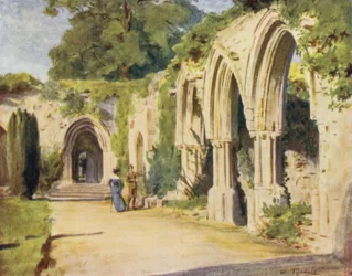 The New Forest: The Cloisters, Beaulieu Abbey