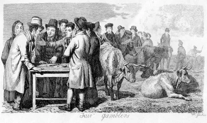 Fair Gamblers, early 19th century