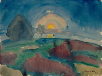 Moonrise (on Hiddensee)