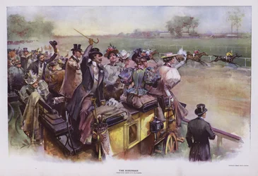 The Suburban: scene at the races