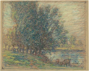Willows, Longpre, France