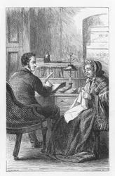 Scene from The Mill on the Floss by George Eliot, c1880