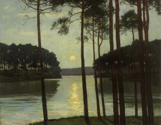 Evening Mood at Schlachtensee