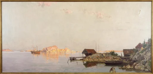 Scandinavian Coastal Landscape