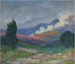 Clouds in a Mountain Range, c.1915