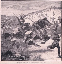 Charge of the Scots at Homildon Hill AD 1402