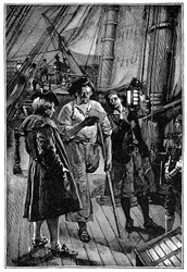 Illustration by Walter Paget (1863-1935) for the novel 