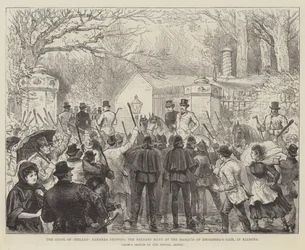 The State of Ireland, Farmers Stopping the Reloare Hunt at the Marquis of Drogheda