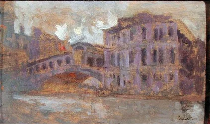 The Rialto Bridge and Palazzo Camerlenghi