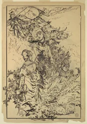 In the Mountains (Decorative Design)
