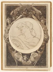 Woman with Lyre