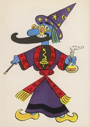 Figures from Children’s Books: Magician