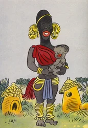 Walter Trier’s Crazy Costumes: Central Africa