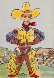 Walter Trier’s crazy costumes: Texas, USA