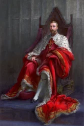 King George V, in the year of his coronation, 1911.