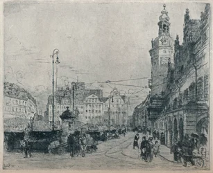 Market Place, Leipzig