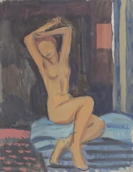 Nude with Raised Arms