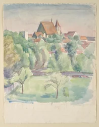 Landscape with Church