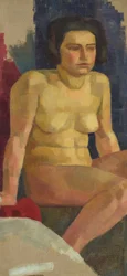 Seated Female Nude
