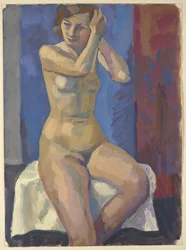 Seated Female Nude