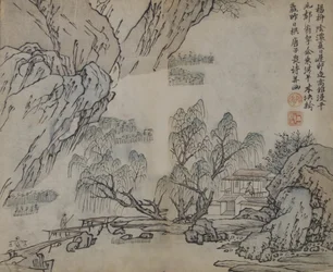 Leaf from the Mustard Seed Garden Manual of Painting Jieziyuan huazhuan