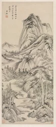 Shade of Pines in a Cloudy Valley, 1660