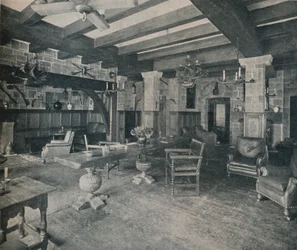 The Buccaneer Room, Carlyle Club, Piccadilly, 1915