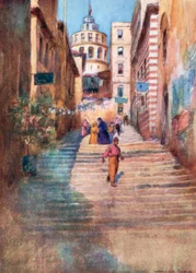 A Step Street in Galata