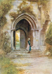 Beaulieu Abbey: Door of the Abbey Church
