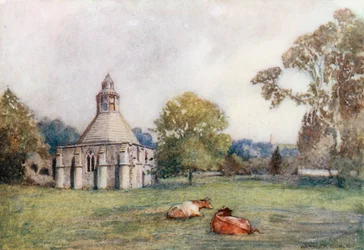 Glastonbury Abbey: The Abbot