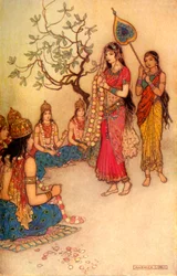 Damayanti Choosing A Husband, 1913