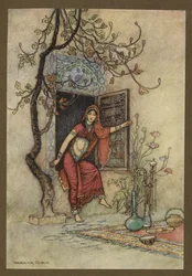 The Girl of the Wall-Amirah, from Folk-Tales of Bengal