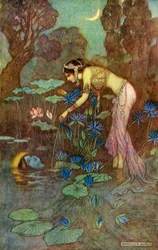Sita Finds Rama Among Lotus Blooms, 1913