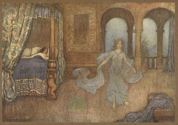 The Fairy appearing to the Prince, from The Myrtle