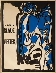 Cover of the Magazine "Der Blaue Reiter", Berlin