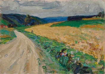 Kallmünz - Study from Nature for the Yellow Mail Coach