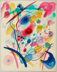 Composition in Red, Blue, Green and Yellow