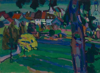 Murnau - Study for "Landscape with Tree Trunk"
